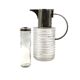 Sergio Asti silverplated and glass jug  Arnolfo di Cambio 1968