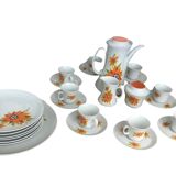 Coffee & dessert services porcelain Winterling Bavaria 70 s