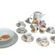 Coffee & dessert services porcelain Winterling Bavaria 70 s