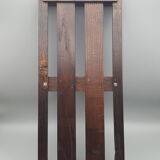 Wooden tray with glass ramekin handle servant aperitif appetizer vintage art deco appetizer