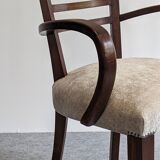 Modernist bridge armchair from the 30s/40s