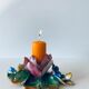 Candlestick flowers in bubble