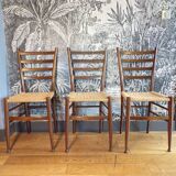 Set of 3 Otto Gerdau chairs