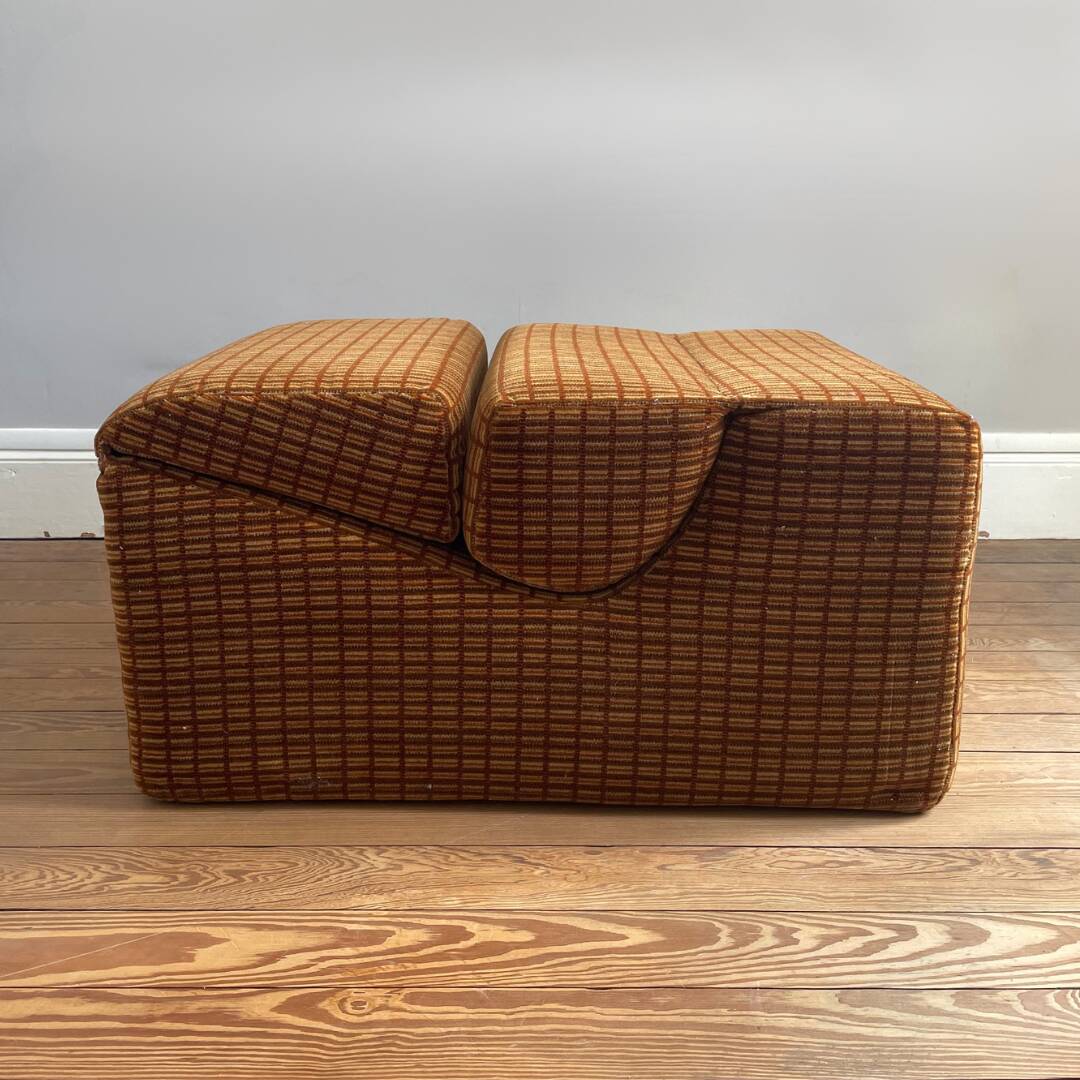 Vintage folding armchair