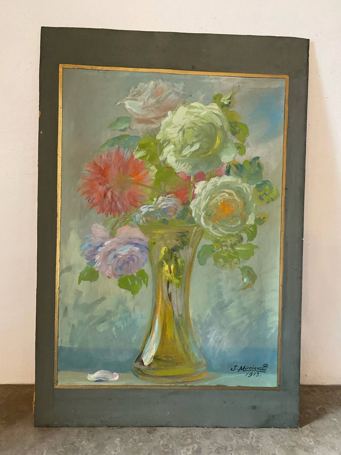 Signed still life from 1913