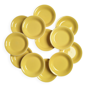 Deep plates or salad plates Villeroy & Boch yellow