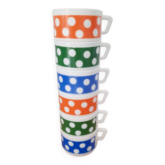 Tasse Arcopal à pois Polka