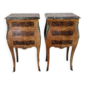 Paire tables chevet