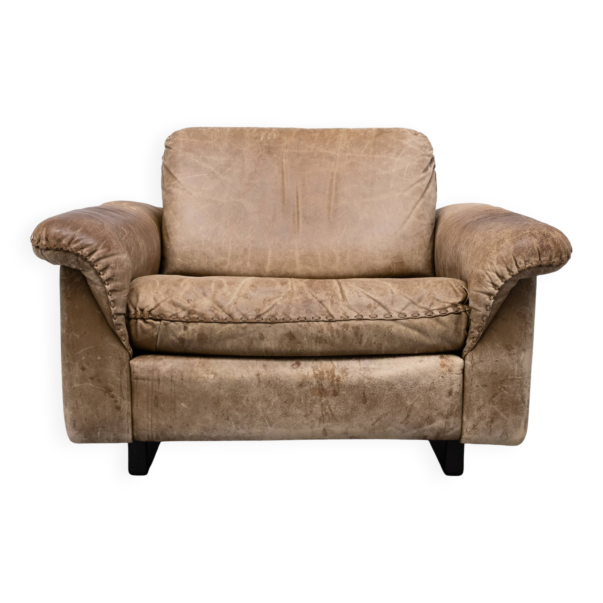 De Sede DS 31 Superb patinated Arm Chair 1970s