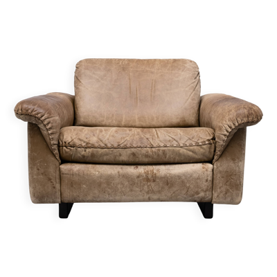 Fauteuil patiné De Sede DS 31 Superb des années 1970
