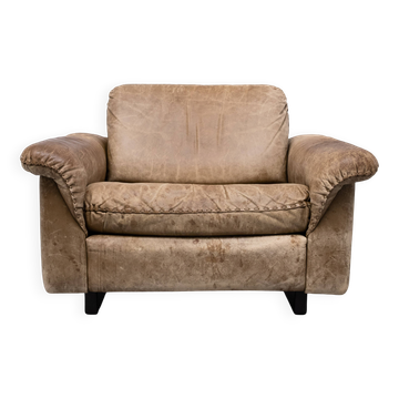 Fauteuil patiné De Sede DS 31 Superb des années 1970