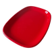 Bright red vintage serving dish