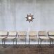 Série de 6 chaises style Marcel Breuer vintage