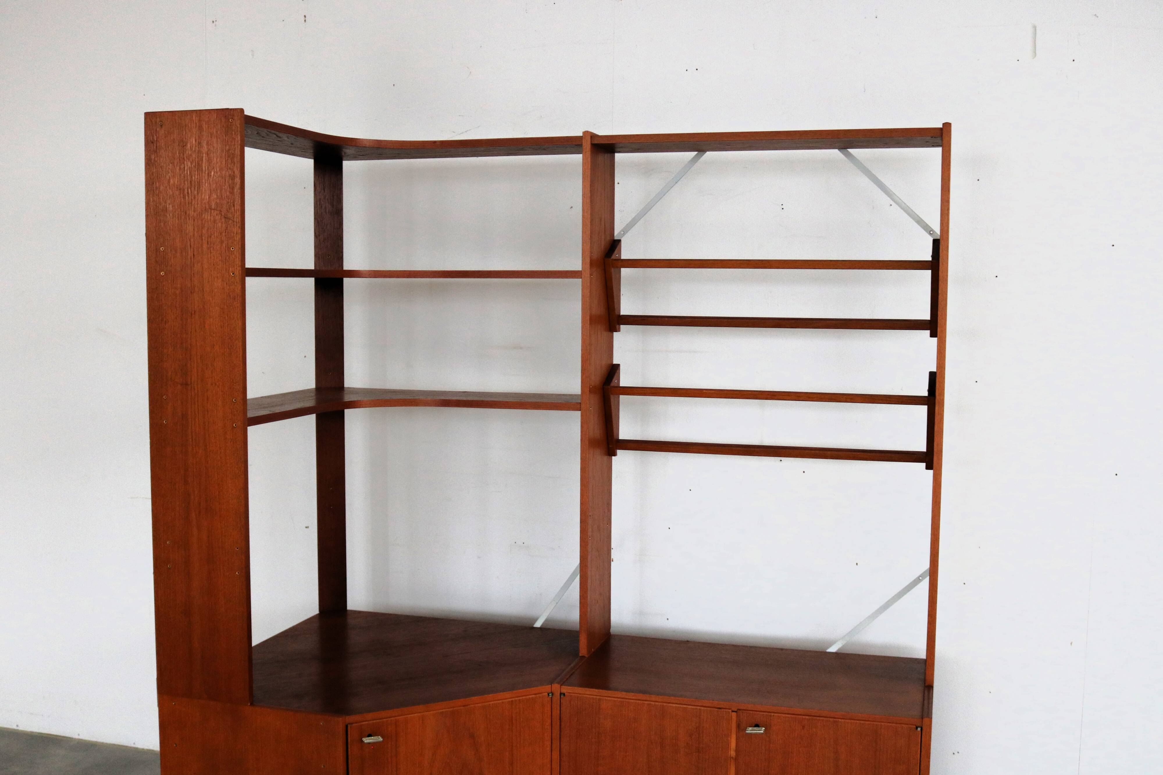 vintage store cupboard | bookcase | corner cupboard | Sweden