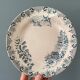 Set of 5 plates Terre De Fer Choisy Le Roi, model "Saigon"