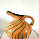 Ceramic pitcher design 70s signature to identify