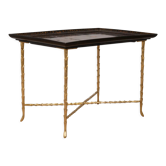 Table en laque et bronze, Maison Baguès, années 1970