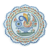 Henriot quimper breton dinner plate
