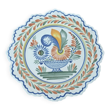 Henriot quimper breton dinner plate