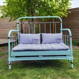 Wrought iron bench
