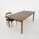 Oak dining table, The Netherlands 1960's