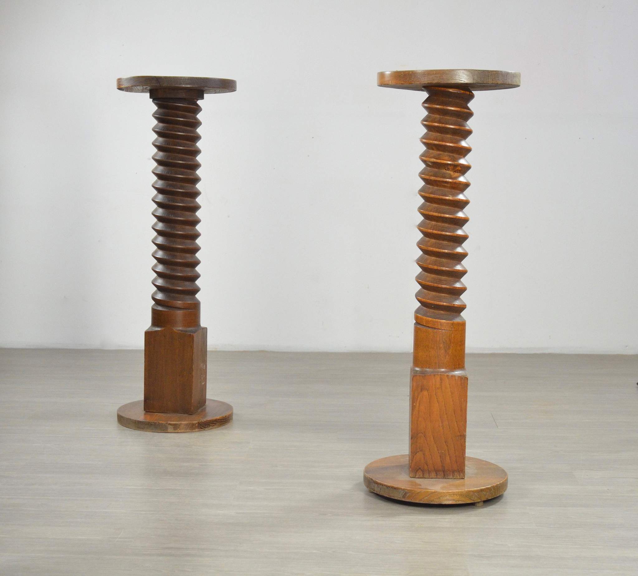 Pair of extra tables or Early 20th-century French picks