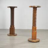 Pair of extra tables or Early 20th-century French picks