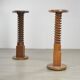 Pair of extra tables or Early 20th-century French picks