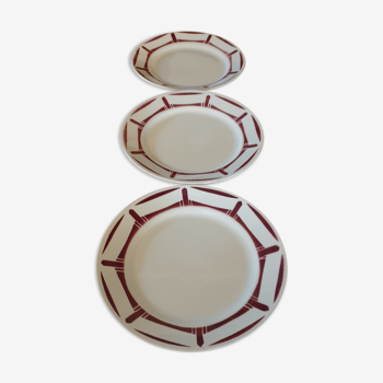 Badonviller plates