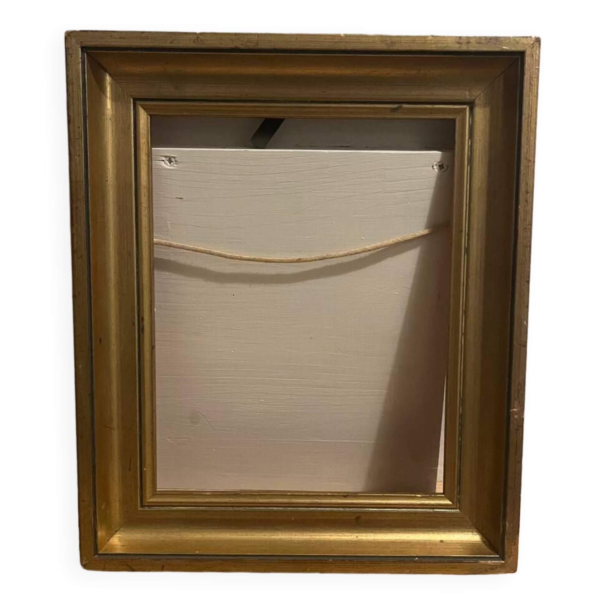 Old gilded wood frame