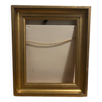 Old gilded wood frame