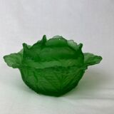 Plat en forme de chou vert