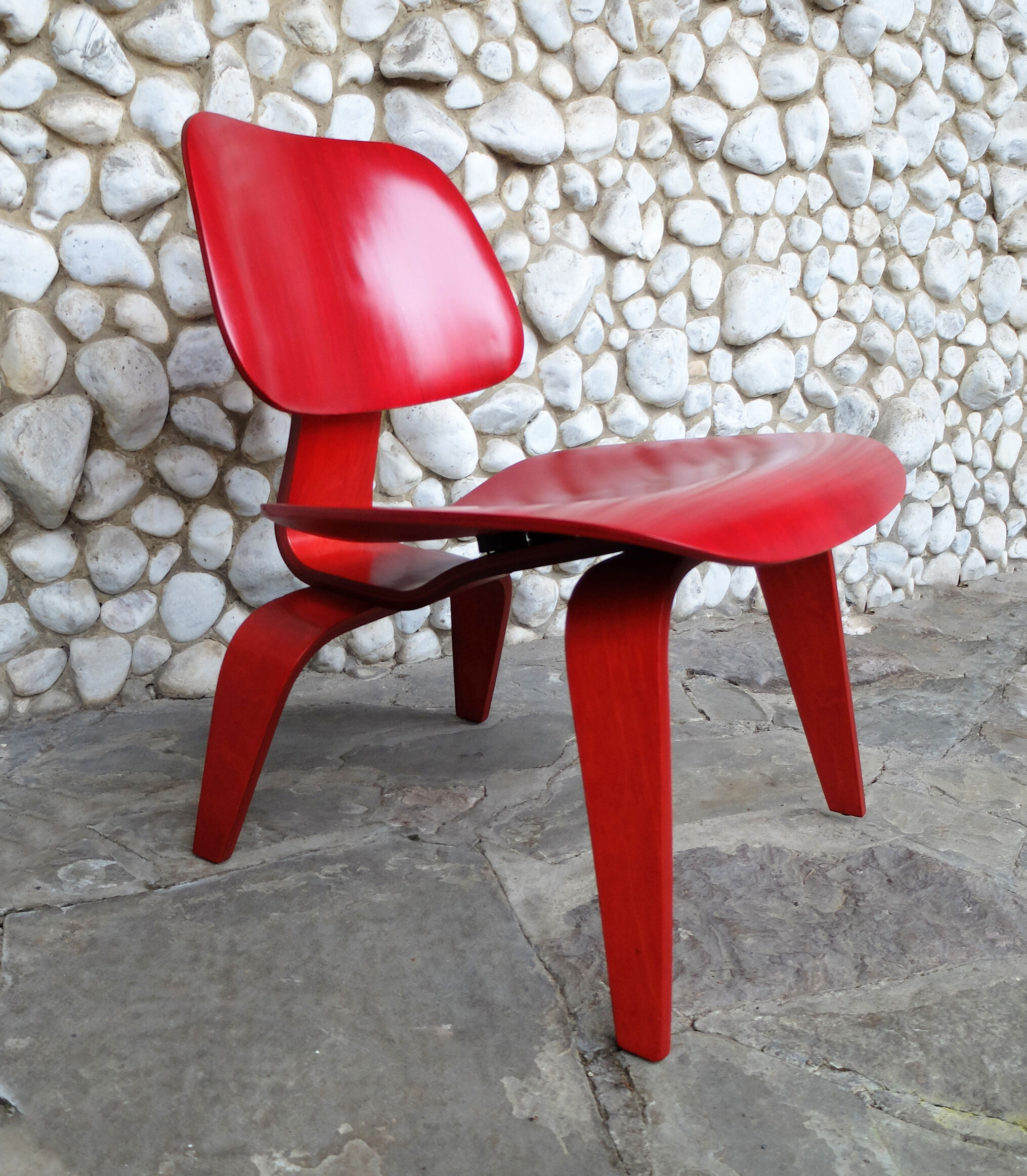 LCW Lounge Chair Vintage by Charles & Ray Eames for Evans, Herman Miller, 1948/49