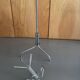 Portemanteau perroquet métal chromé