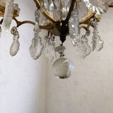 Old chandelier with tassels