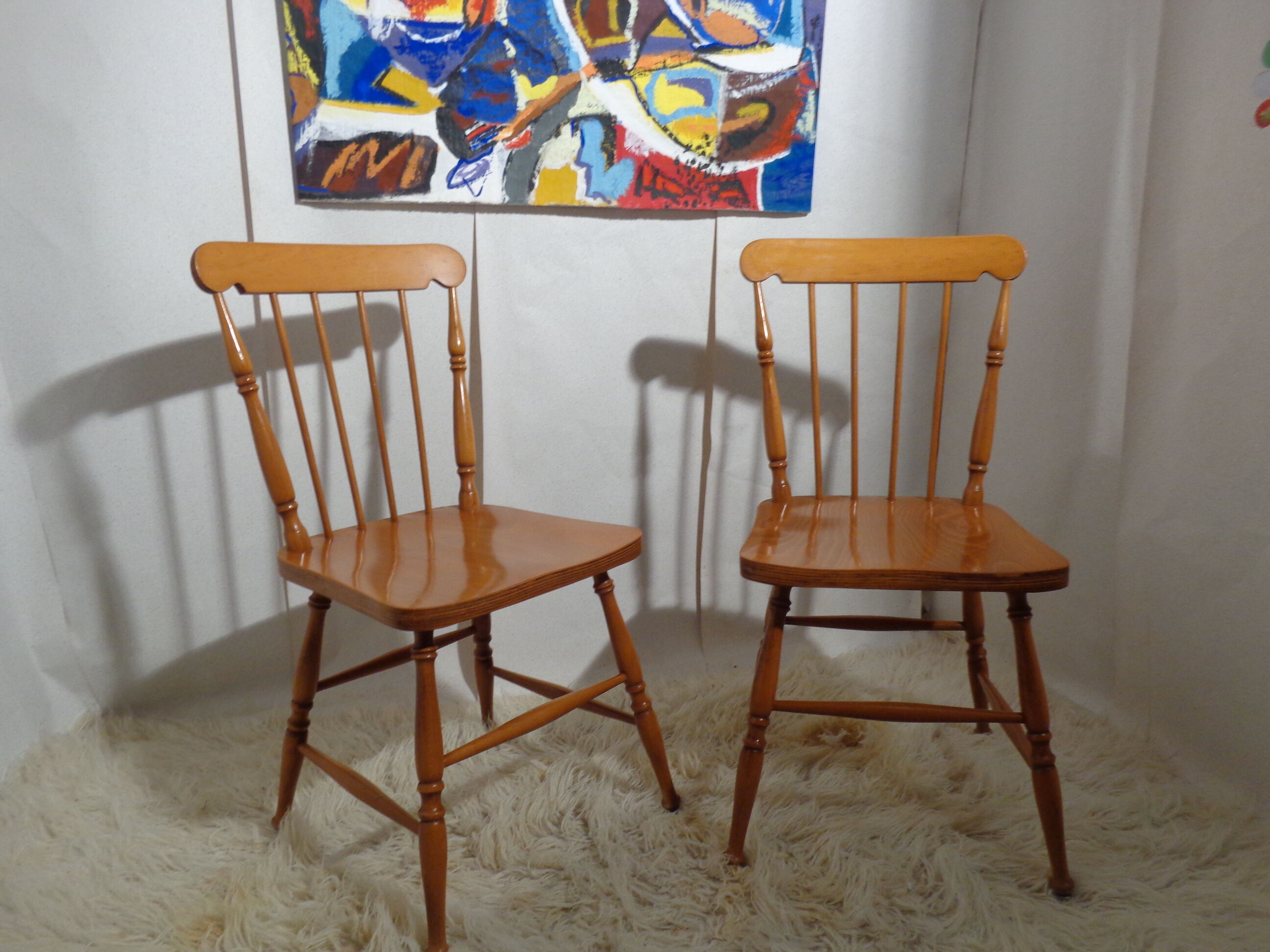 Chaises Western des années 50