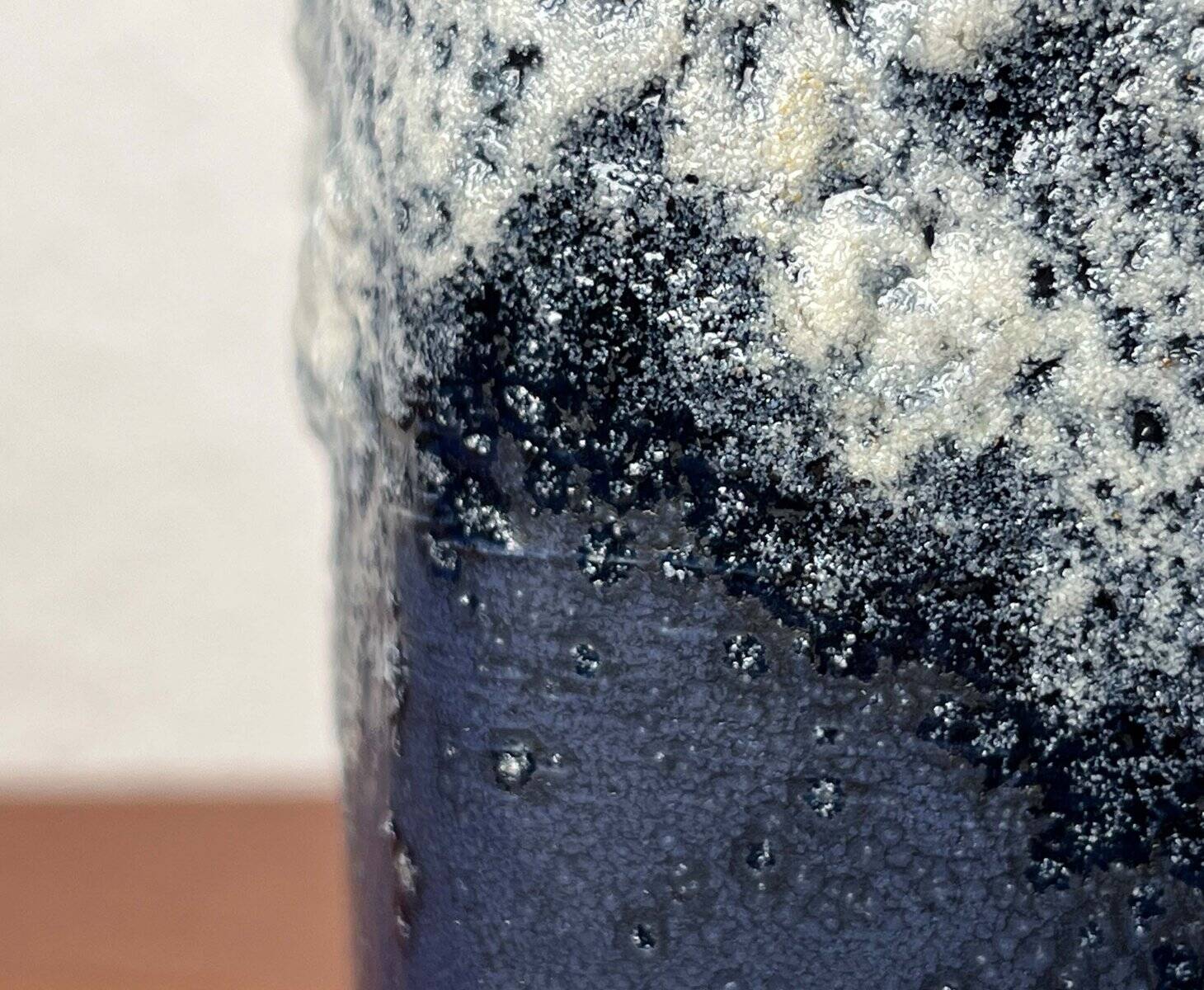 WGP Fat Lava flower pot in ceramic from West Germany, mid-century by Dümler & Breiden, 1960s.
