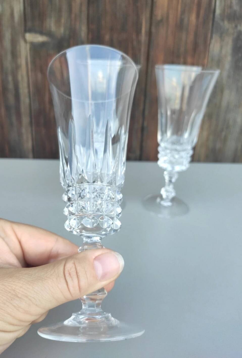 Crystal flutes