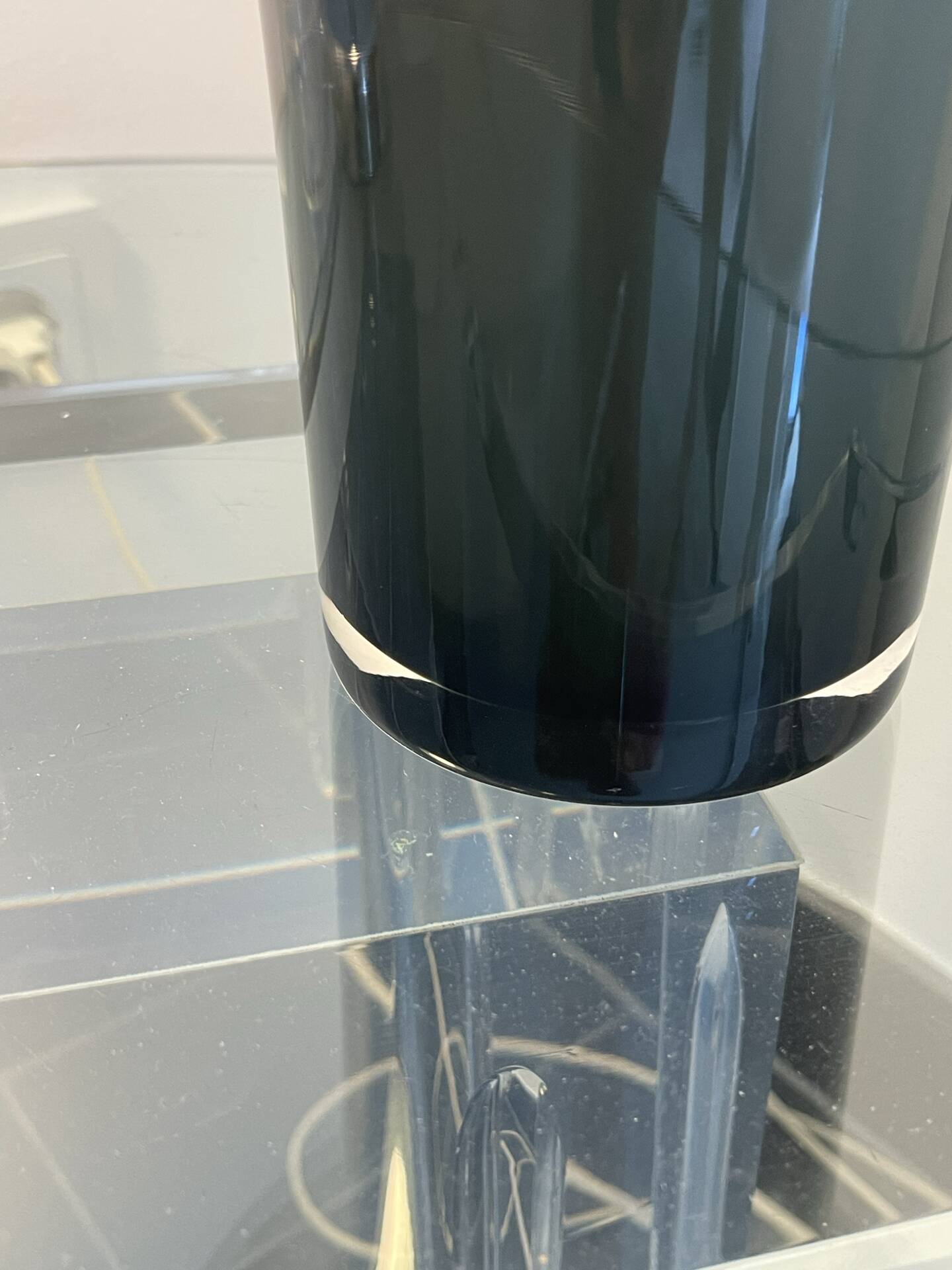 Magnifique Vase J Line neuf couleur kaki