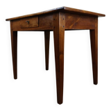 Directoire period desk table in solid walnut circa 1800