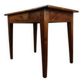 Directoire period desk table in solid walnut circa 1800