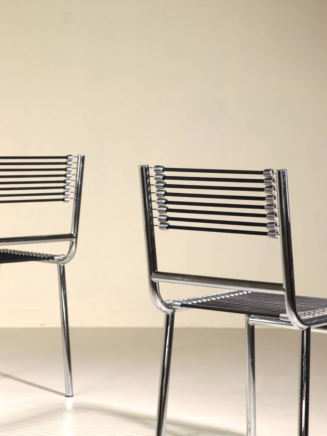 Set of 5 'Sandows' chairs by René Herbst