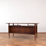 Mid-Century Polish Double-Sided Desk from Poznańskie Fabryki Mebli, 1960s.