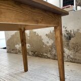 XL farmhouse table in beech and pine 3m