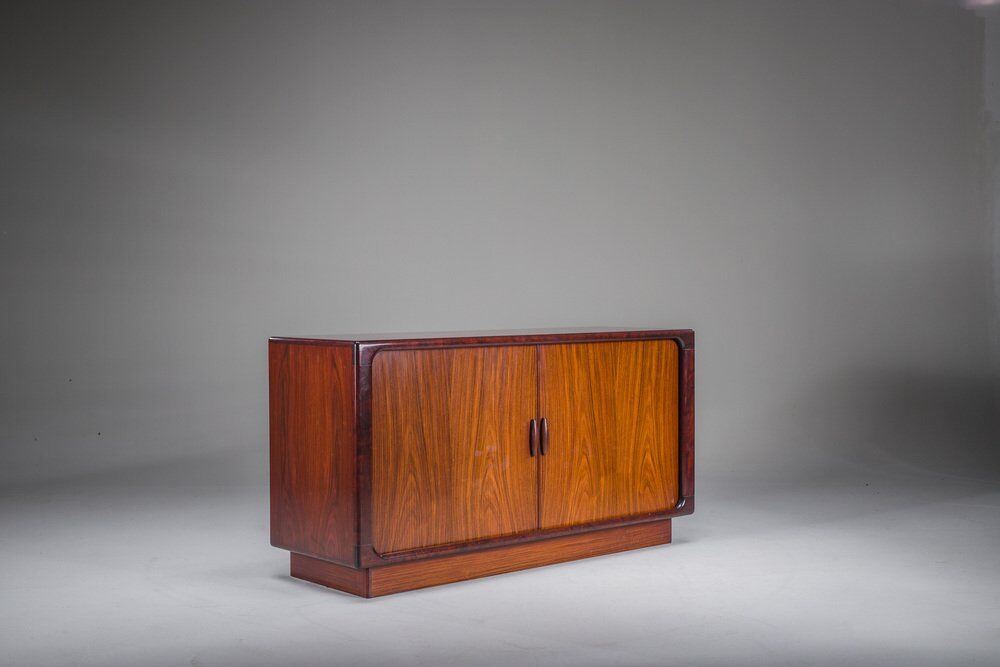 Danish rosewood tambour sideboard from Dyrlund, 1960s