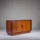 Danish rosewood tambour sideboard from Dyrlund, 1960s