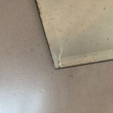 Antique beveled stitched mirror 38x54cm