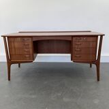 Danish Teak Writing Desk by Svend Åge Madsen for H.P. Hansen, 1960s