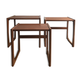 Tables basses gigognes en teck édition G Plan 1960