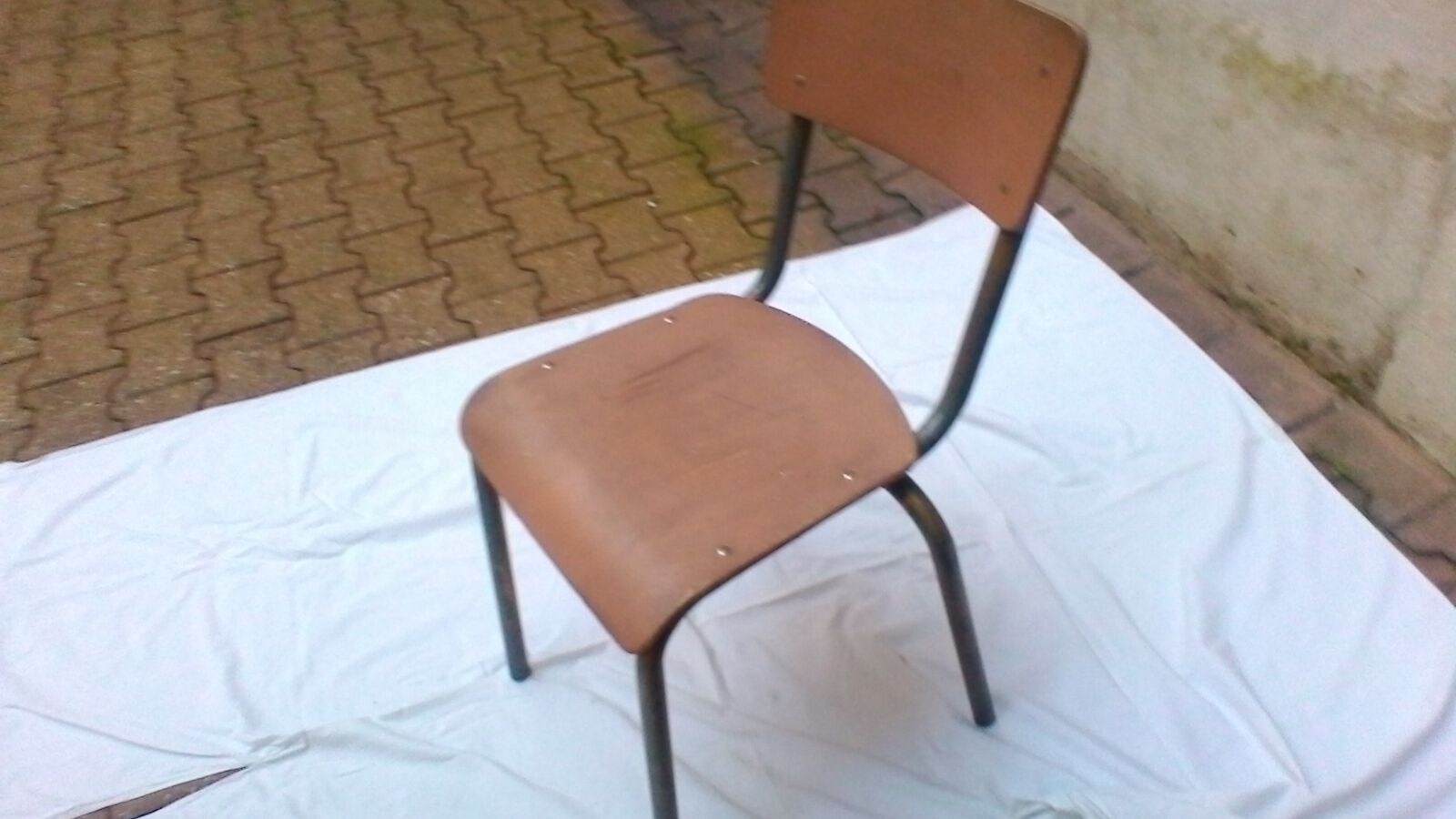 Vintage school chair
